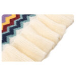 Buddha Stones Tibetan Shawl Colorful Striped Wavy Line Tassels Winter Cozy Travel Scarf Wrap Tibetan Shawl BS 13