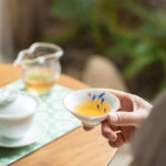 Buddha Stones Mandala Flower Koi Fish Lotus Bird Persimmons Teacup Kung Fu Tea Cup 50ml Cup BS 7
