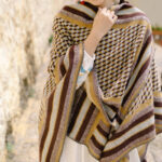 Buddha Stones Tibetan Shawl Classic Pattern Winter Cozy Warm Travel Scarf Wrap Tibetan Shawl BS 13