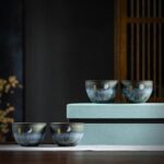 Buddha Stones Ceramic Teacup Lovely Cat Black Tea Cups 140ml Cup BS 12