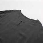 Buddha Stones Men's Solid Color Round Neck Short Sleeve Cotton Linen Shirt Men's Shirts BS 7