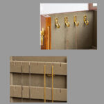 Buddha Stones Vintage Large Capacity Wooden Jewelry Box Jewelry Storage Box With Mirror Jewelry Box BS 12
