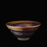 Buddha Stones Chinese Jianzhan Colorful Milky Way Glaze Ceramic Teacup Tenmoku Kung Fu Tea Cup Jian Zhan Tea Cup BS 5