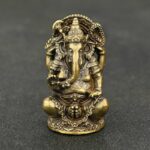 Buddha Stones Ganesh Ganpati Elephant Statue Wealth Home Decor Decorations BS 1