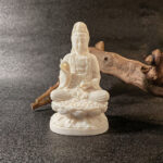 Buddha Stones Mini Ivory Fruit Tathagata Buddha Lotus Kwan Yin Avalokitesvara Manjusri Samantabhadra Serenity Desk Decoration Decorations BS 13