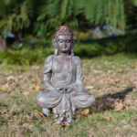 Buddha Stones Meditating Zen Buddha Serenity Resin Statue Figurine Home Decoration Decorations BS 20