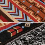 Buddha Stones Geometric Warm Comfortable Camping Home Office Bed Blanket Blanket BS 10