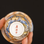 Buddha Stones Dunhuang Color Flying Apsaras Teacup Kung Fu Tea Cup Cup BS 8
