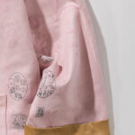 Buddha Stones Chinese Calligraphy Clothing Jacket Coat Tang Suit Men Clothing Clothes BS 13