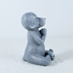Buddha Stones Meditating Zen Dog Cat Frog Decoration Decorations BS 3