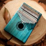 Buddha Stones Kalimba 17 Keys Thumb Piano Mahogany Wood Acacia Walnut Portable Finger Piano 6