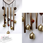 Buddha Stones Dream Catchers Love Elephant Boat Wall Hanging Chime Bell Handmade Home Decoration Decorations BS 10