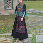 Buddha Stones Vintage Style Embroidery Flower Tang Suit Design Sleeveless Vest Waistcoat BS 2