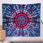 Bohemian Mandala Pattern Tapestry Wall Hanging Wall Art Focus Creativity Home Living Room Decor (Extra 30% Off | USE CODE: FS30) Tapestry BS 5