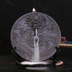 Dragon Ceramic Backflow Smoke Fountain Meditation Incense Burner Incense Burner BS 6