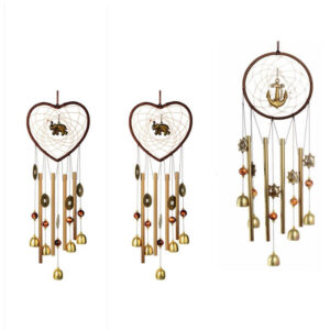 Buddha Stones Dream Catchers Love Elephant Boat Wall Hanging Chime Bell Handmade Home Decoration Decorations BS main