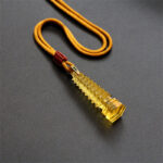 Buddha Stones Liuli Ancient Pagoda Wisdom Necklace Necklaces & Pendants BS 17
