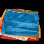 Buddha Stones Tibetan 5 Colors Windhorse Blessing Outdoor 20 Pcs Prayer Flag TIBETAN PRAYER FLAGS buddhastoneshop 9