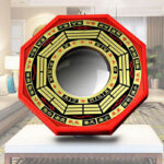 Buddha Stones Feng Shui Bagua Map Balance Living Room Energy Map Mirror Bagua Map BS 6