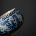 Buddha Stones Mountain Landscape Lotus Orchid Pavilion Gathering Ceramic Teacup Kung Fu Tea Cup Cup BS 8
