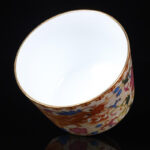Buddha Stones 2Pcs Dragon Phoenix Ceramic Teacup Kung Fu Tea Cups Cup BS 5