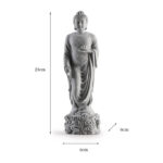 Buddha Stones Meditation Buddha Auspicious Clouds Design Serenity Home Decoration Decorations BS 12