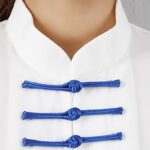Buddha Stones Flower Embroidery Meditation Prayer Spiritual Zen Tai Chi Qigong Practice Unisex Clothing Set Clothes BS 12