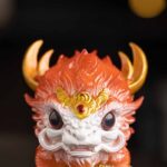 Buddha Stones Color Changing Small Kirin Resin Tea Pet Home Figurine Decoration Decorations BS 11