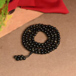 Buddha Stones 108 Mala Beads Natural Gold Sheen Obsidian Wealth Bracelet Mala Bracelet BS 9