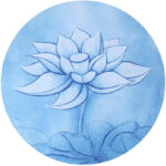 Buddha Stones Lotus Mandala Pattern Foldable Yoga Meditation Seat Mat Home Decoration Decorations buddhastoneshop main