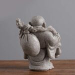 Buddha Stones Laughing Buddha Resin Statue Blessing Home Decoration Decorations BS 8
