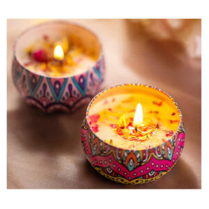 Buddha Stones White Tea Ginger Flower Lavender Gardenia Scented Soy Wax Candle Gift For Family Friends Candle BS main