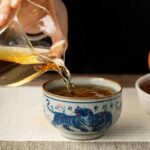 Buddha Stones Jingdezhen Hand Painted Cute Tiger Ceramic Teacup Kung Fu Tea Cup Bowl 140ml Cup BS 3