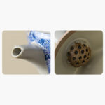 Buddha Stones Lotus Chrysanthemum Plum Blossom Flower Teacup Kung Fu Tea Cup Teapot Cup BS 21