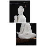 Buddha Avalokitesvara Ksitigarbha Bodhisattva Blessing Ceramic LED Decoration Decorations BS 5