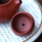 Buddha Stones Yixing All Handmade Wen Dan Brown Purple Clay Kung Fu Teapot Teapot BS 6