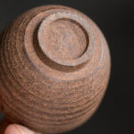 Buddha Stones Handcrafted Retro Brown Ceramic Teacup Kung Fu Tea Cup Cup BS 4