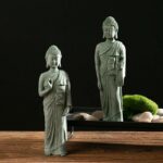 Buddha Stones Tibetan Meditation Contemplation Buddha Serenity Compassion Statue Figurine Decoration Decorations BS 14