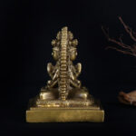 Buddha Stones Chenrezig Thousand-handed Avalokitesvara Figurine Double-sided Kuan Yin Bodhisattva Protection Solid Copper Statue Decoration Decorations BS 7