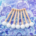Buddha Stones Tibetan Crystal Sound Bowl Candy Color Handcrafted for Yoga and Mindfulness Meditation Singing Bowl Singing Bowl buddhastoneshop 12