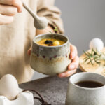 Buddha Stones Retro Kiln Change Ceramic Coffee Mug Tea Espresso Coffee Cup 200ml Coffee Mug BS 3