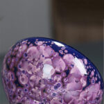 Buddha Stones Colorful Iris Flowers Chinese Jianzhan Kiln Change Porcelain Teacup Tenmoku Kung Fu Tea Cup Jian Zhan Tea Cup BS 5
