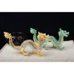Buddha Stones Handmade Feng Shui Dragon Luck Success Home Decoration Decorations BS 7
