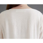 Buddha Stones 2Pcs Frog-Button Long Sleeve Shirt Wide Leg Pants Meditation Cotton Linen Clothing Women's Meditation Cloth BS 11