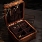 Buddha Stones Antique Flower Leaf Handmade Rosewood Jewelry Storage Box Wooden Gift Organizer Box Jewelry Storage Box BS 19