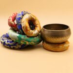 Buddha Stones Tibetan Singing Bowl Handcraft Cushion Decoration Decorations BS 2