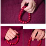 Buddha Stones Abelia Biflora Wood Warding Off Evil Spirits Wrist Mala Wrist Mala BS 7