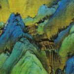 Buddha Stones A Panorama of Rivers and Mountains 100% Mulberry Silk Scarf Premium Grade 6A Silk Shawl Silk Scarf BS 4
