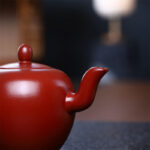Buddha Stones Yixing Semi-handmade Brown Purple Clay Kung Fu Teapot 200ml Teapot BS 4