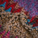 Buddha Stones Tibetan Shawl Knitting Warm Cloak Tibetan Tassel Scarf Tibetan Shawl BS 18
